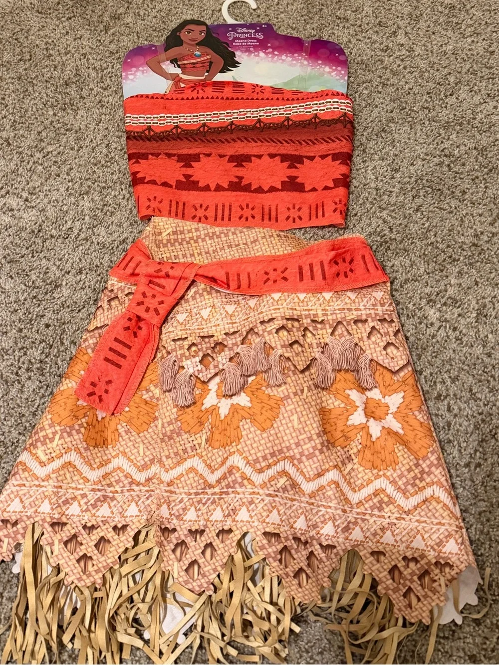 Disney Moana Costume NWT